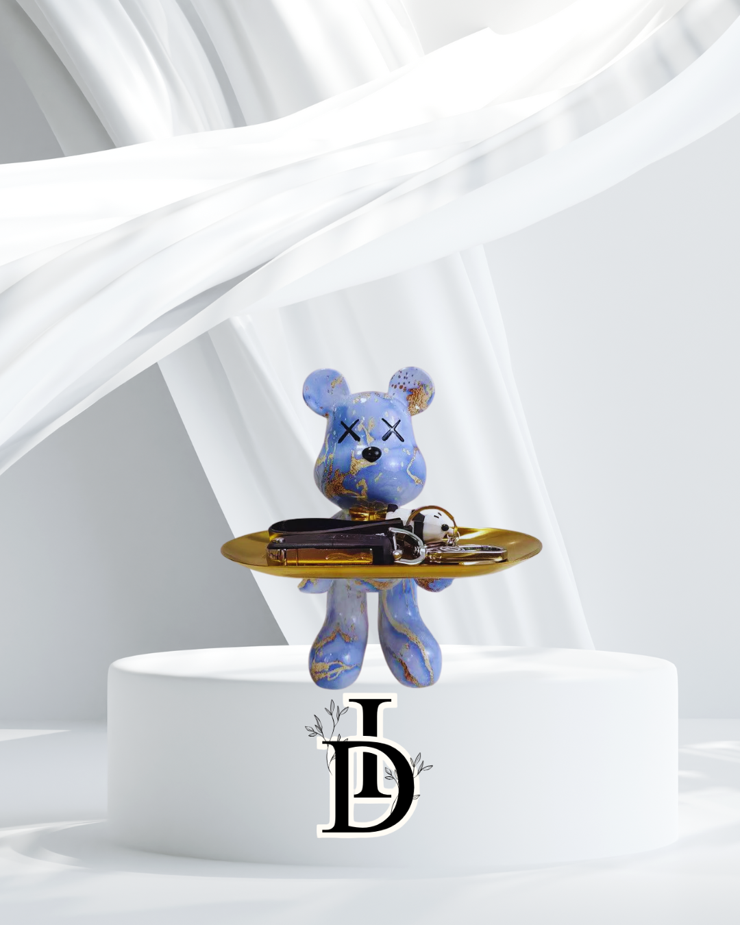 Statue Ours Graffiti 21 cm