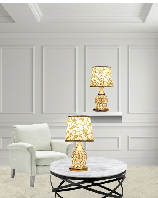 Lampe de table en cristal