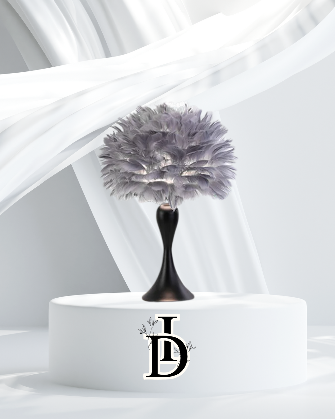 Lampe de Chevet LED Plume