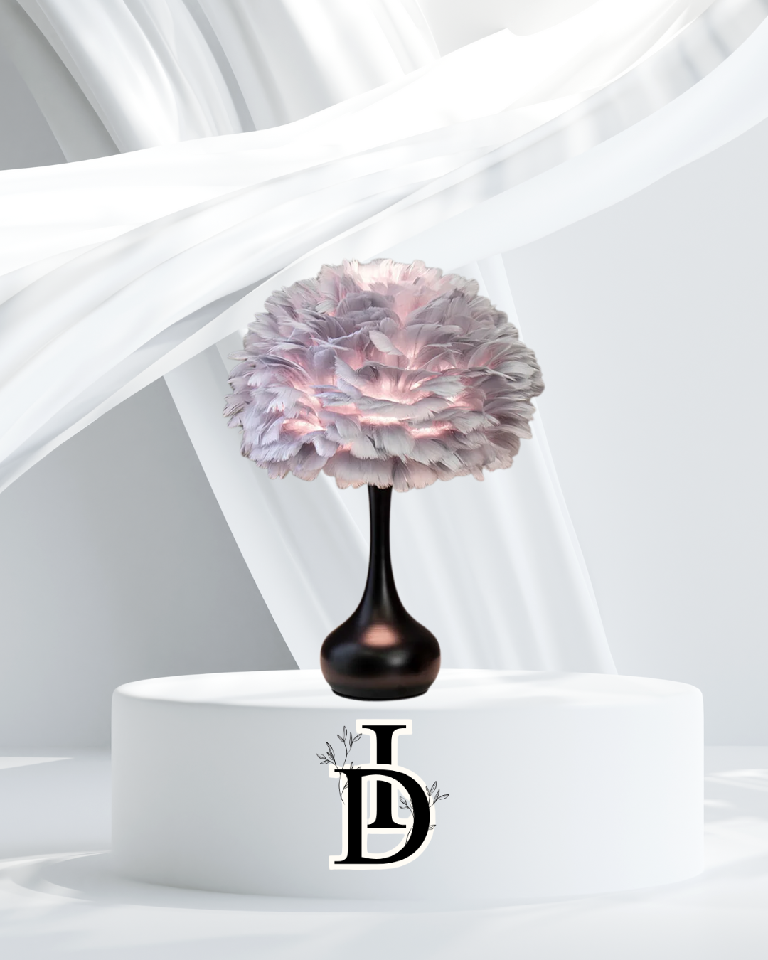 Lampe de Chevet LED Plume