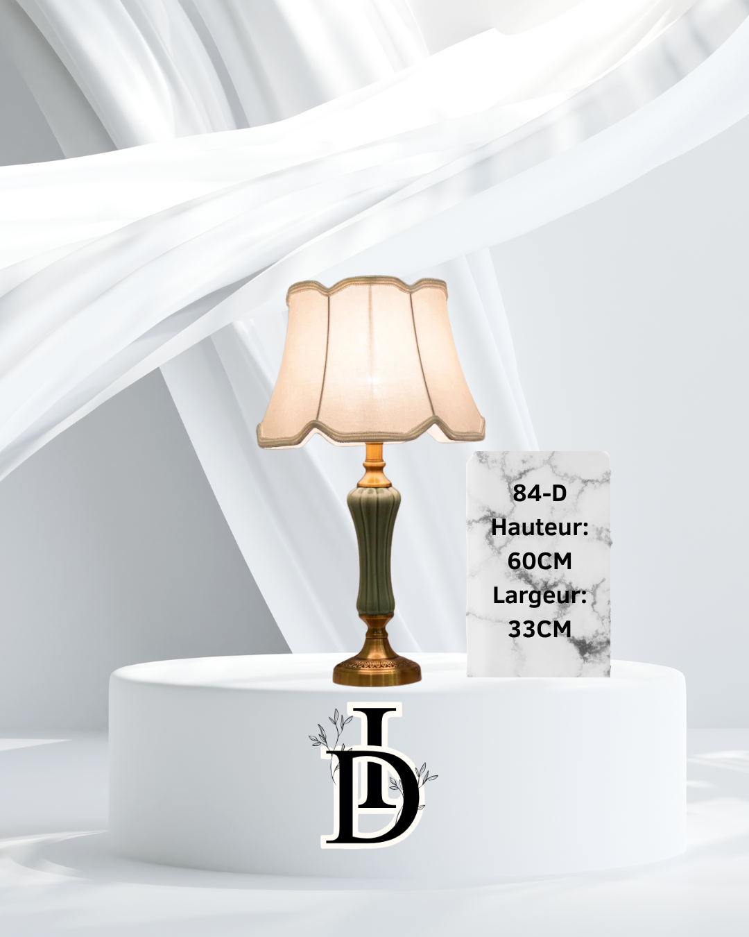 Lampe de Chevet Moderne en Céramique
