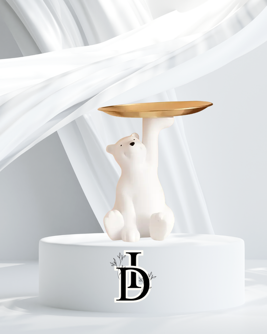 Plateau Ours Polaire Assis