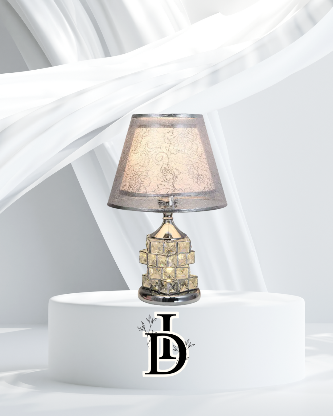 Lampe de table en cristal