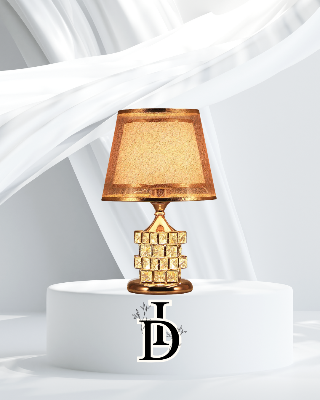 Lampe de table en cristal
