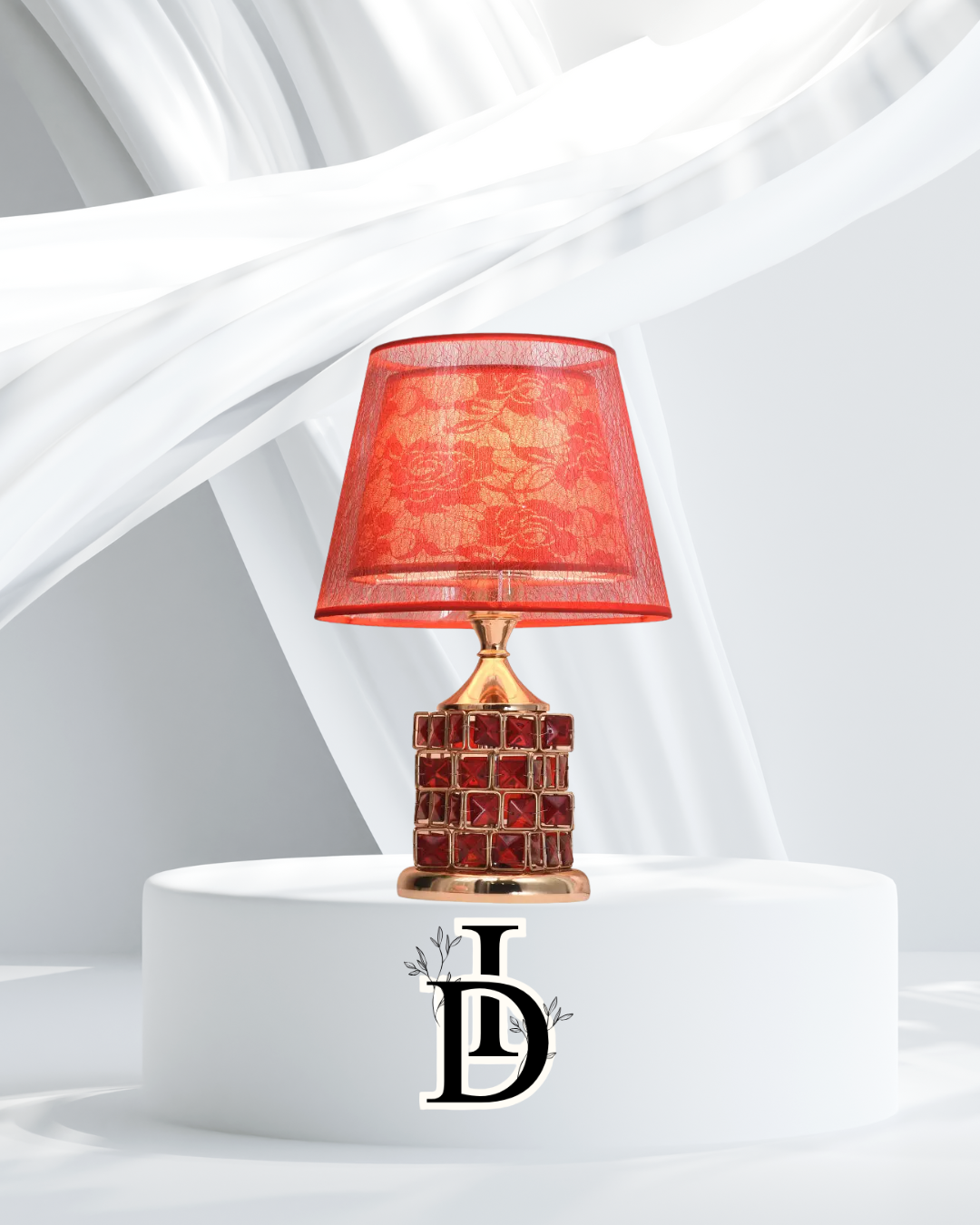 Lampe de table en cristal