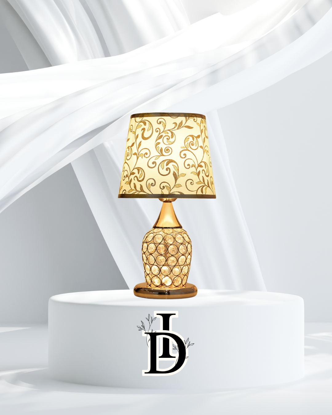 Lampe de table en cristal