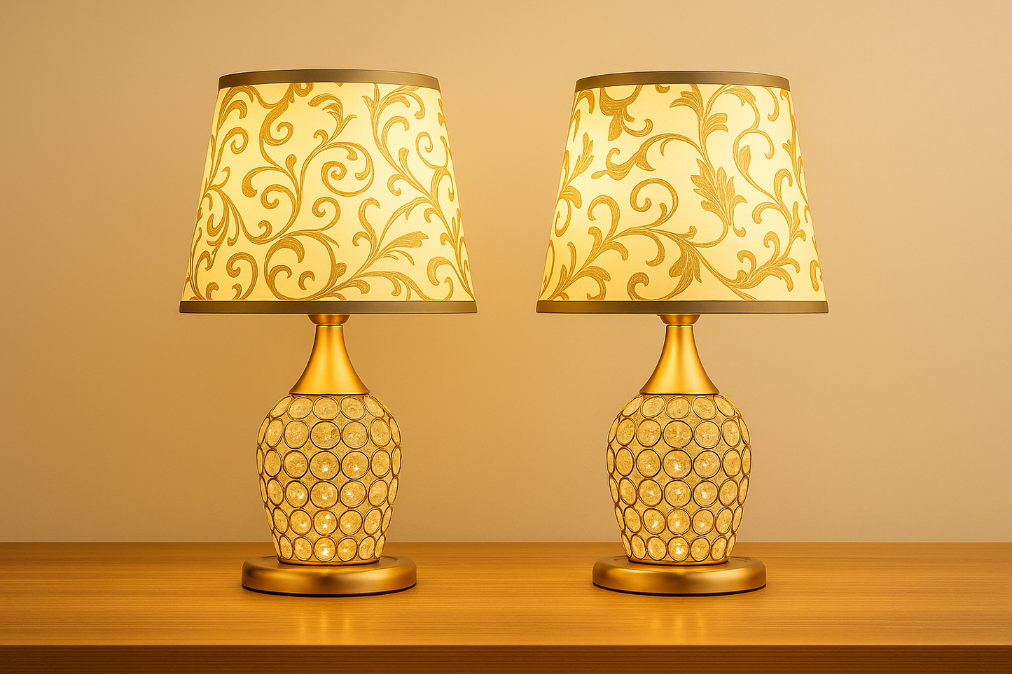 Lampe de table en cristal