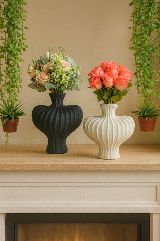 Vase Moderne Imitation Céramique