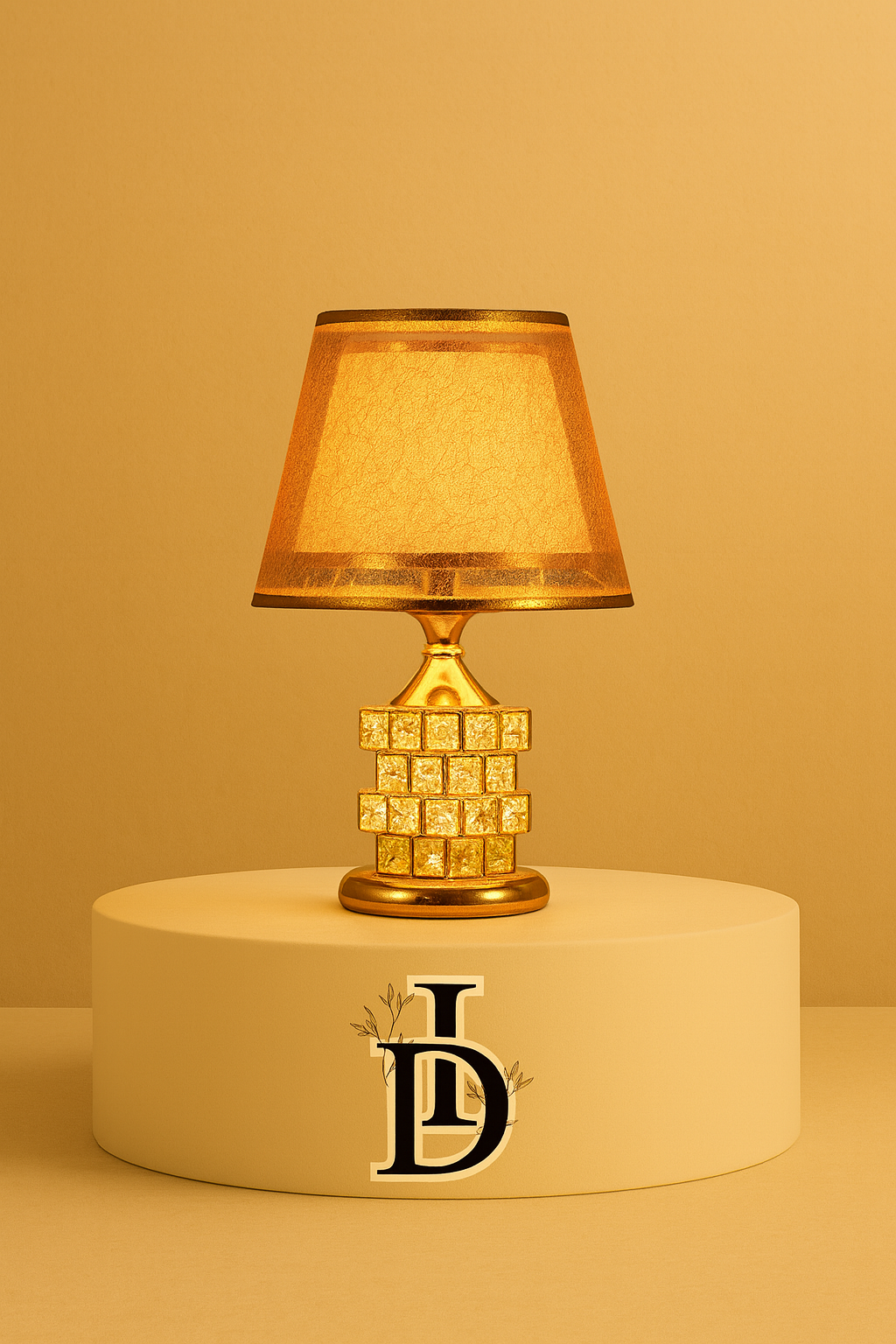 Lampe de table en cristal