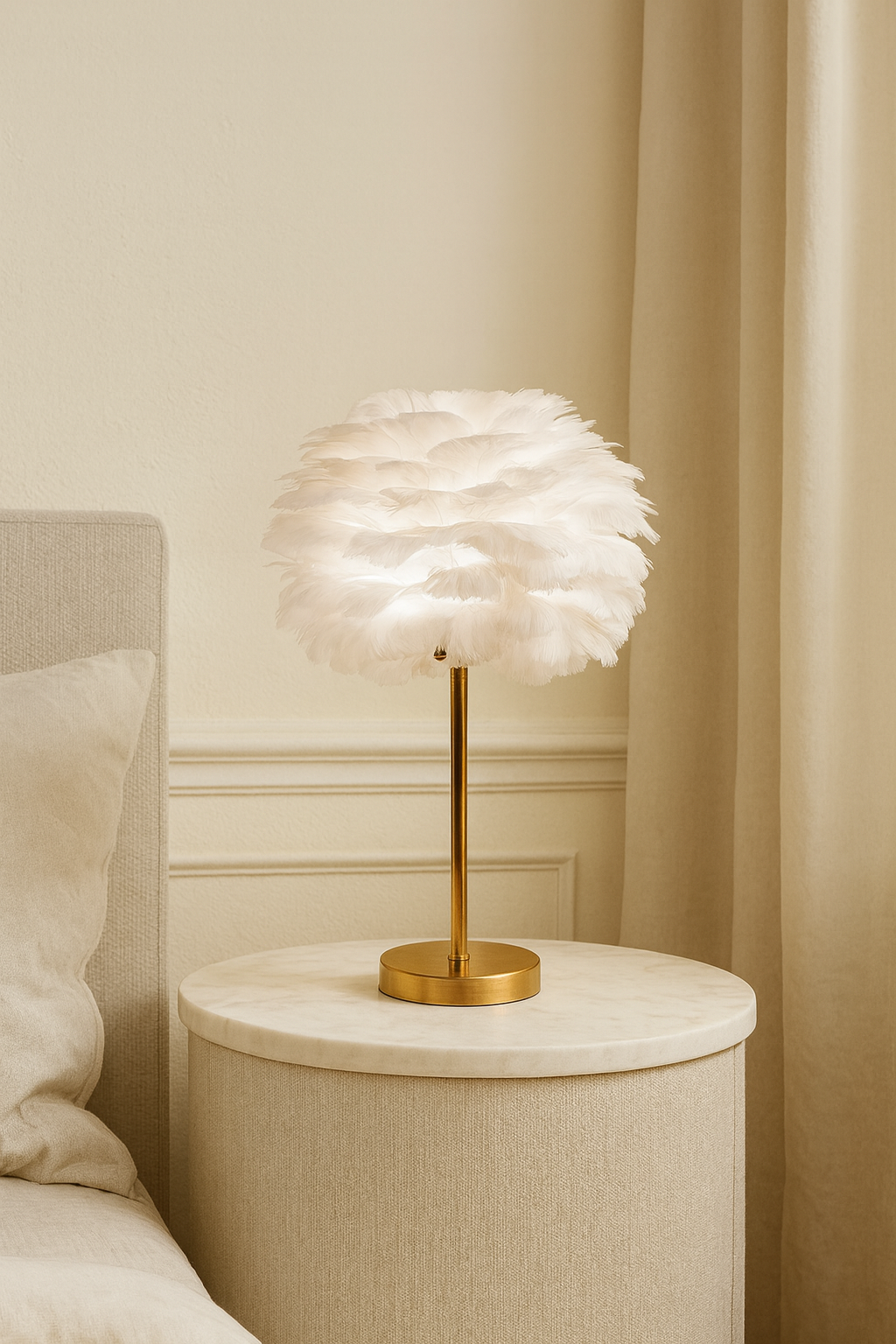Lampe à Plumes