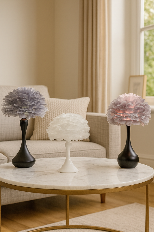 Lampe de Chevet LED Plume