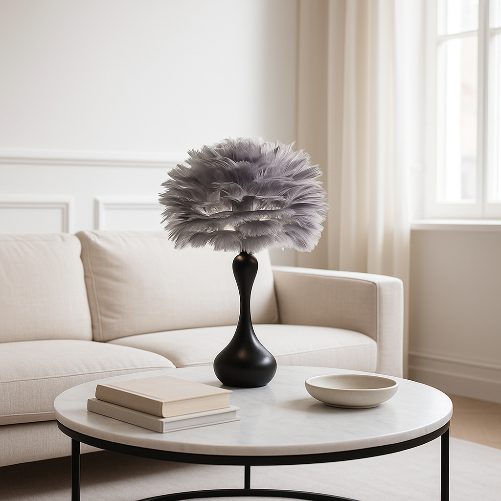 Lampe de Chevet LED Plume
