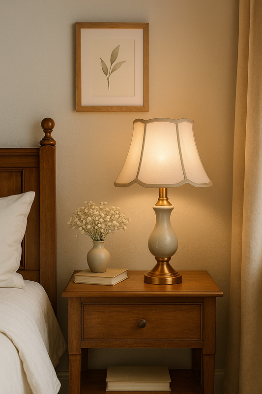 Lampe de Chevet Moderne en Céramique