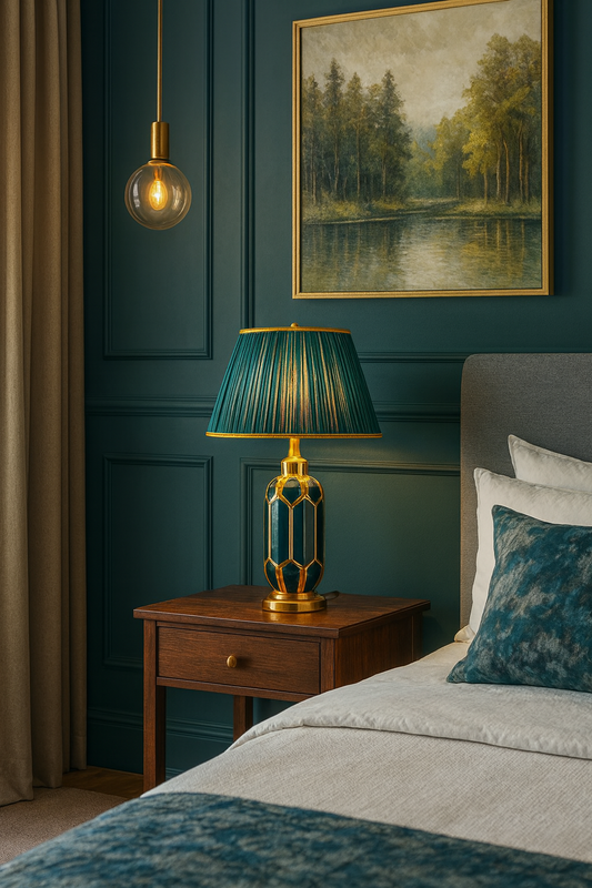 Lampe de bureau en céramique