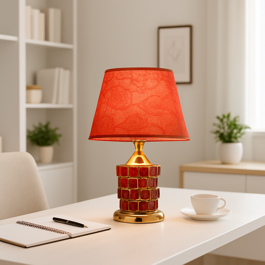 Lampe de table en cristal