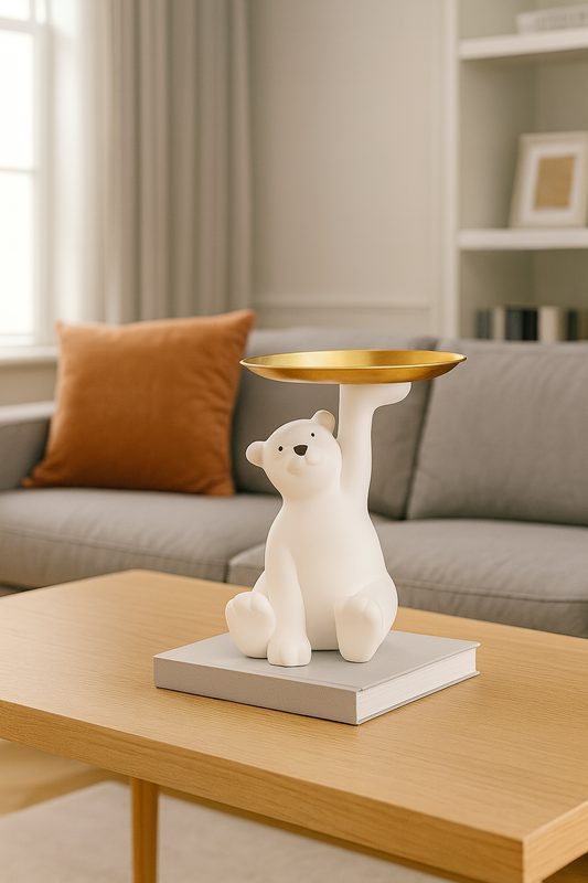 Plateau Ours Polaire Assis