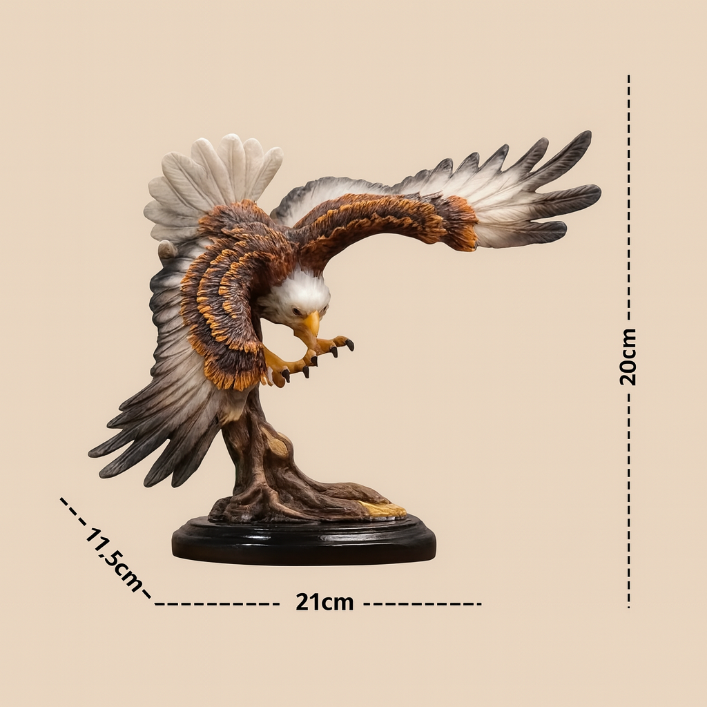 Statue Aigle Abstrait en Résine 4 model différents