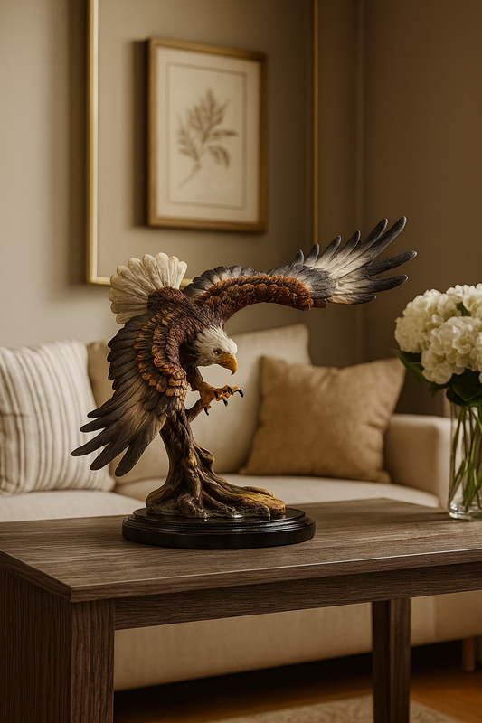 Statue Aigle Abstrait en Résine 4 model différents