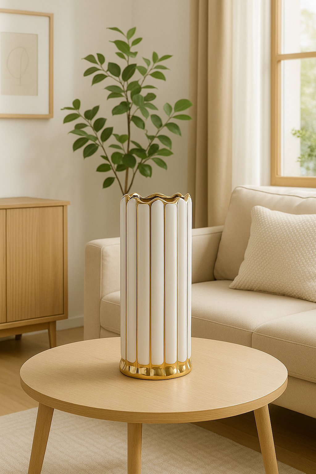 Vase en céramique contemporaine “Aurora”