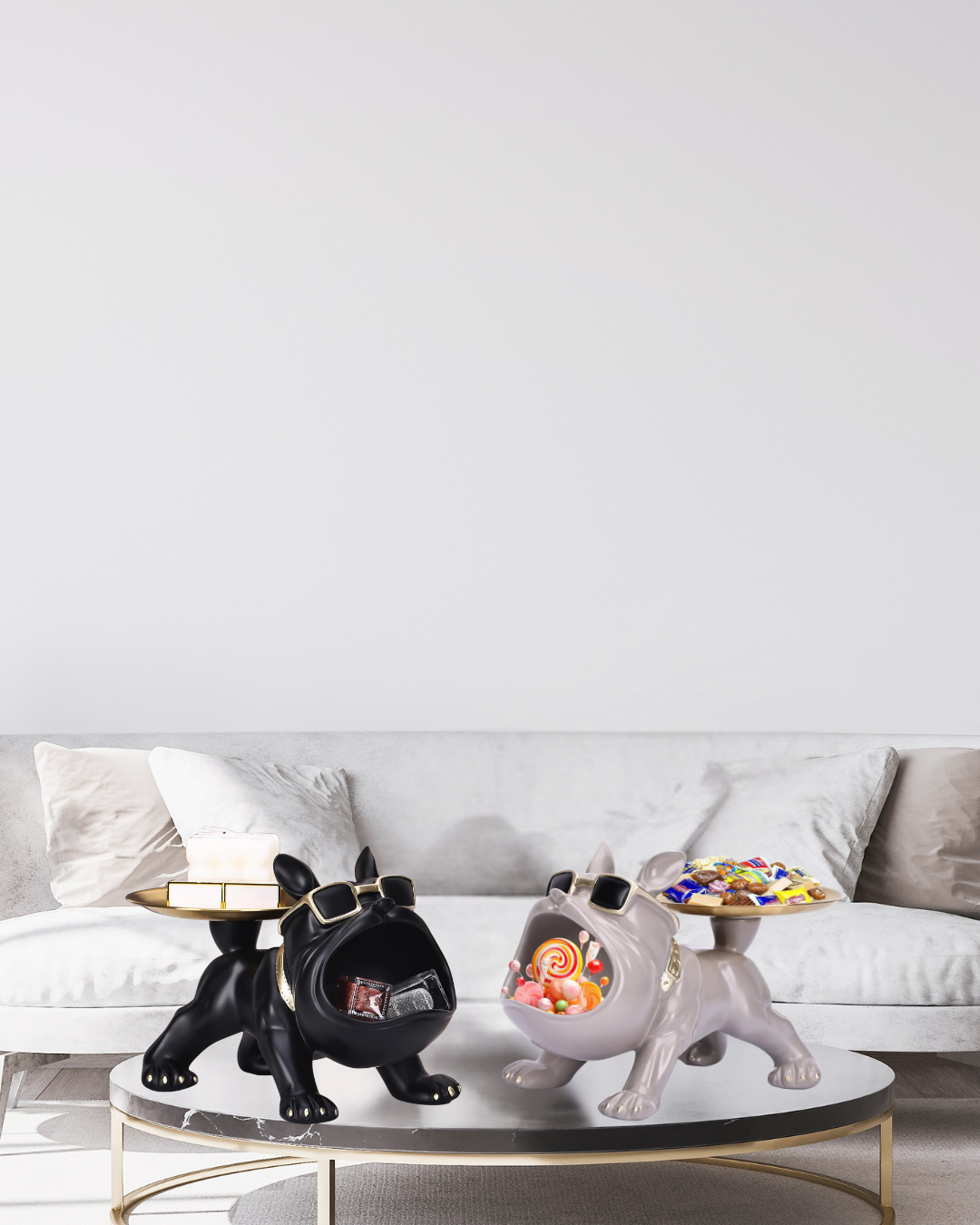 Plateau Porte-clés Bouledogue Français