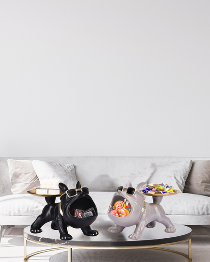 Plateau Porte-clés Bouledogue Français