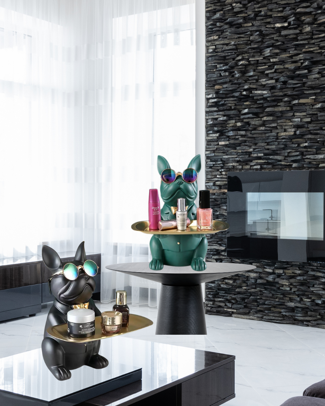 Plateau Bouledogue Design