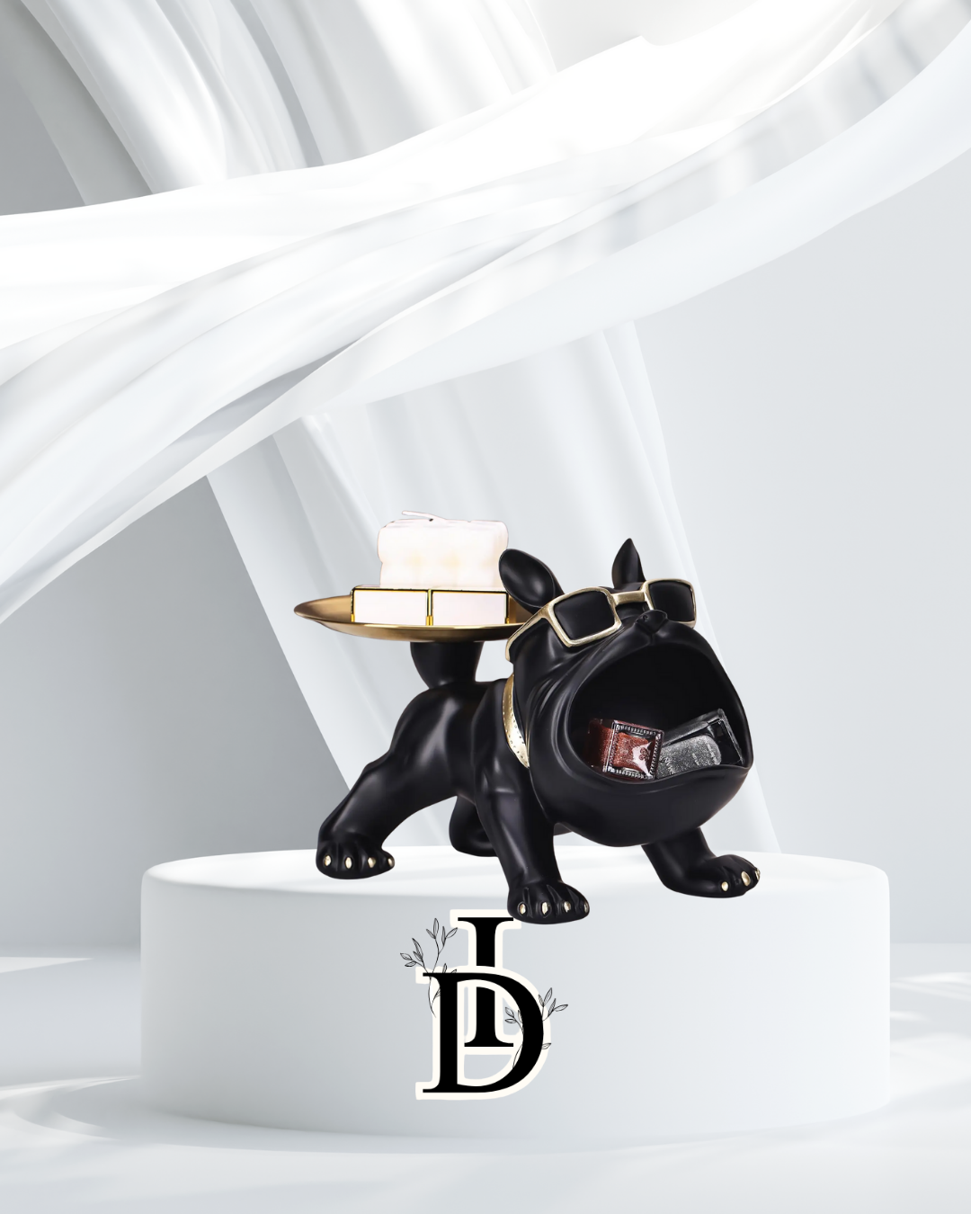 Plateau Porte-clés Bouledogue Français