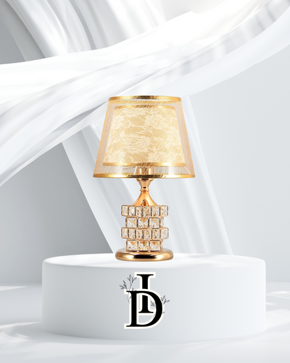 Lampe de table en cristal