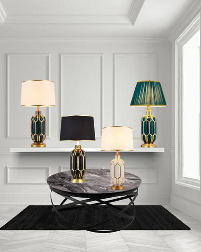 Lampe de bureau en céramique