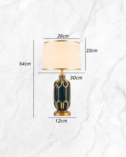 Lampe de bureau en céramique