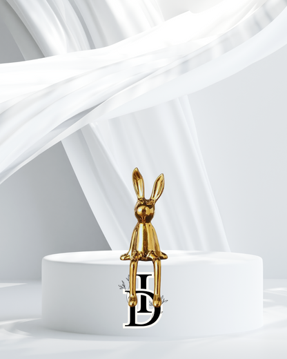 Statue Lapin en Céramique de Luxe