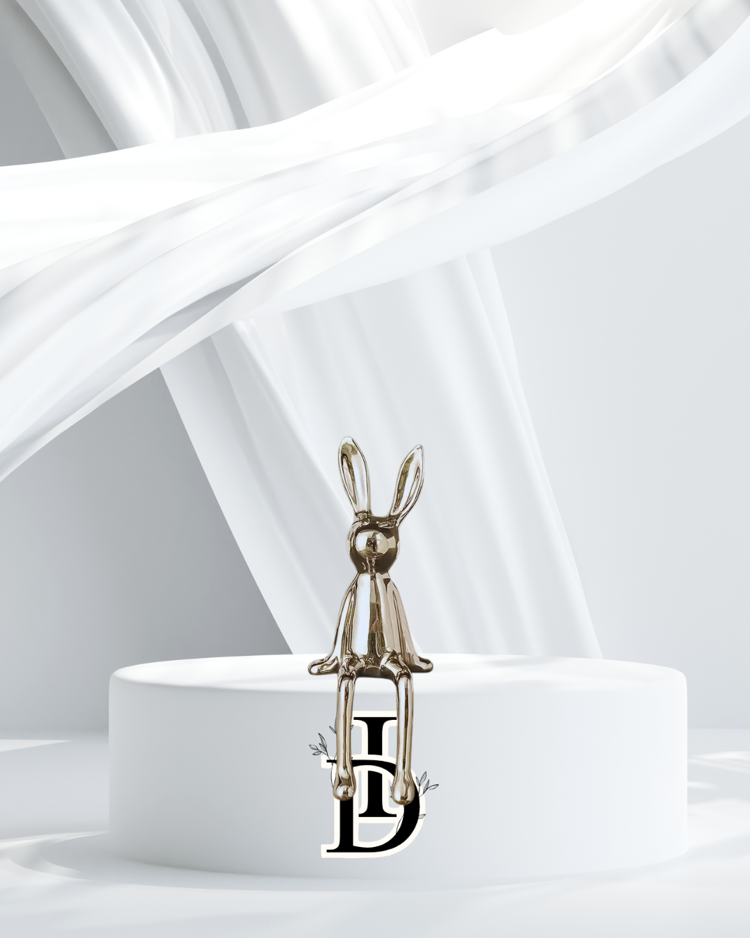 Statue Lapin en Céramique de Luxe