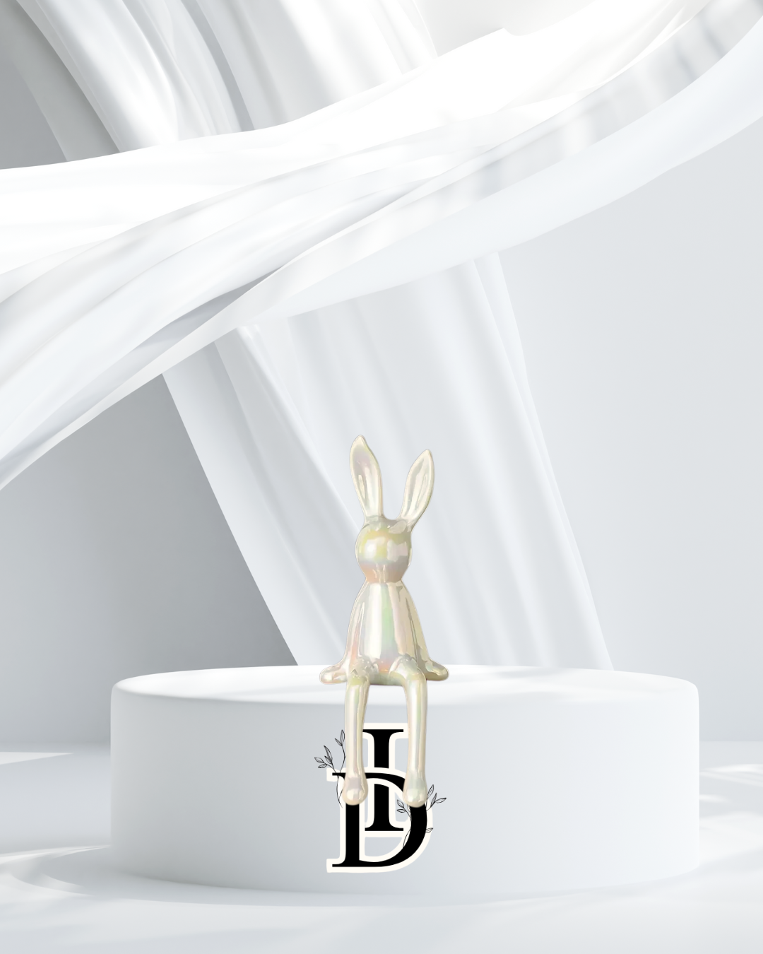 Statue Lapin en Céramique de Luxe