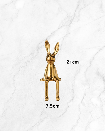 Statue Lapin en Céramique de Luxe