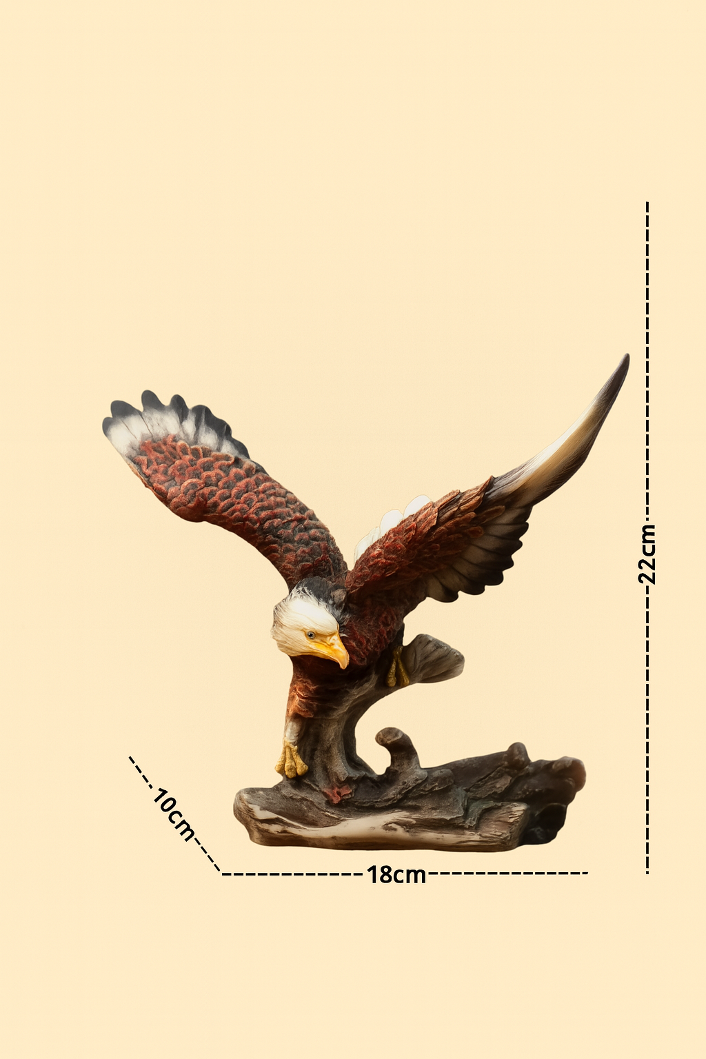 Statue Aigle Abstrait en Résine 4 model différents