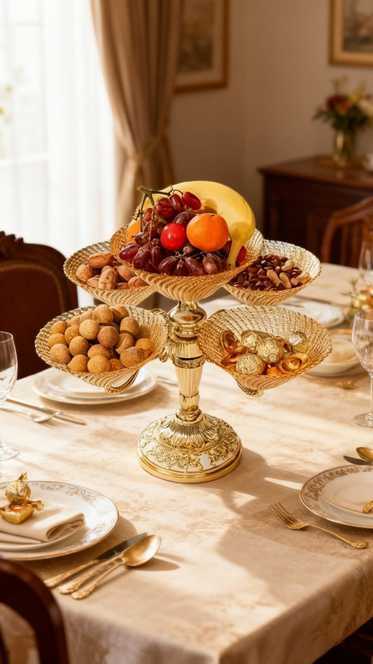 Coupe à Fruits Rotative Style Européen