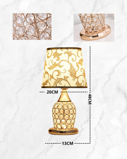 Lampe de table en cristal