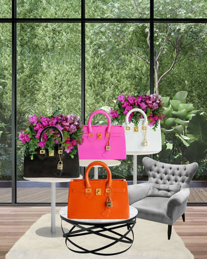 Vase à fleurs moderne en résine