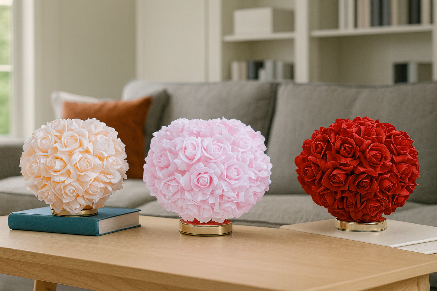 Lampe Bouquet de Roses