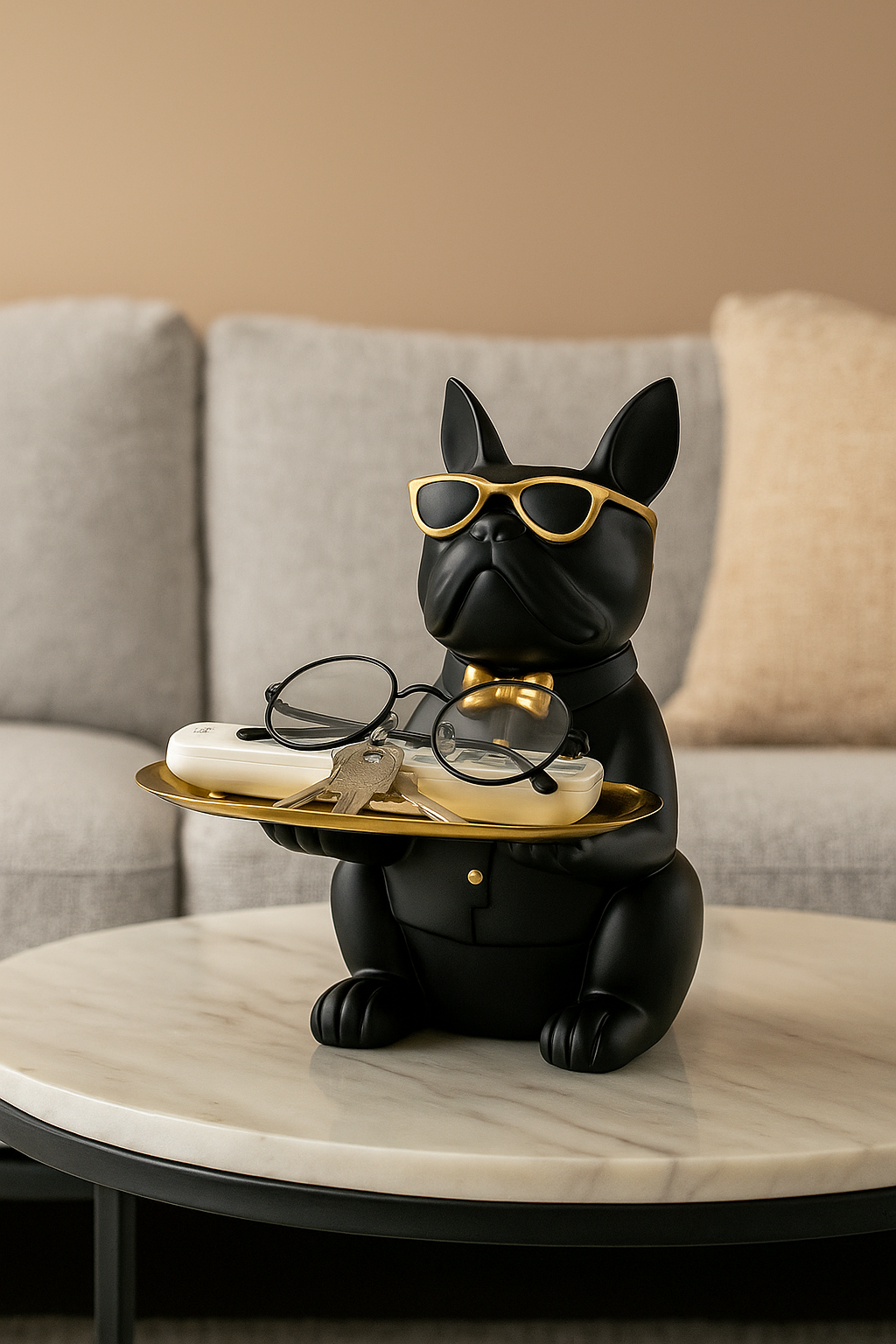 Plateau Bouledogue Design