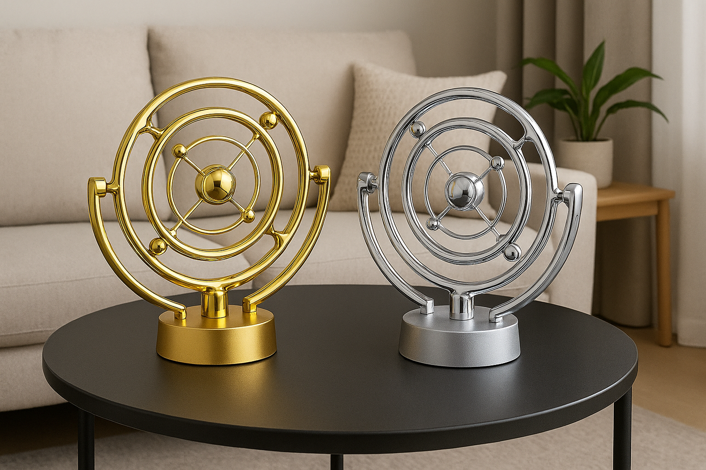 Modèle Rotatif de la Terre à Mouvement Perpétuel