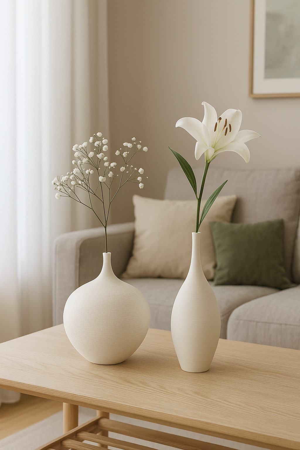 Vase Zen Minimaliste en Céramique