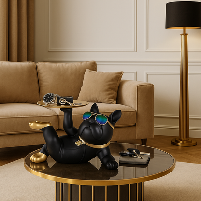 Plateau Bouledogue Chic