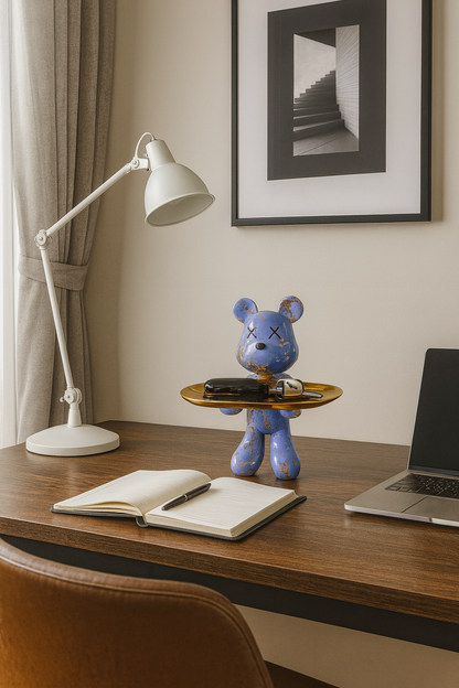 Statue Ours Graffiti 21 cm