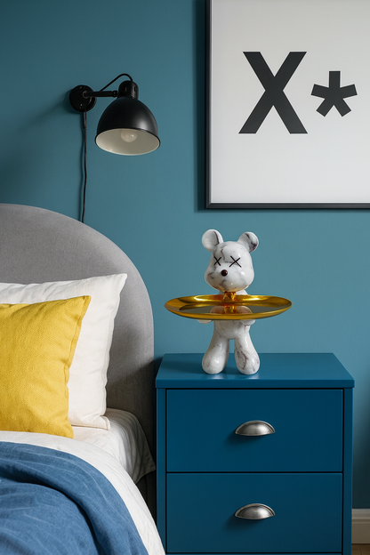 Statue Ours Graffiti 21 cm