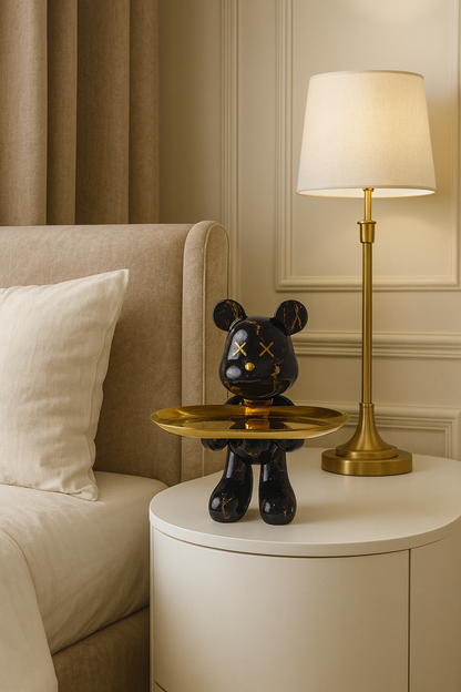 Statue Ours Graffiti 21 cm