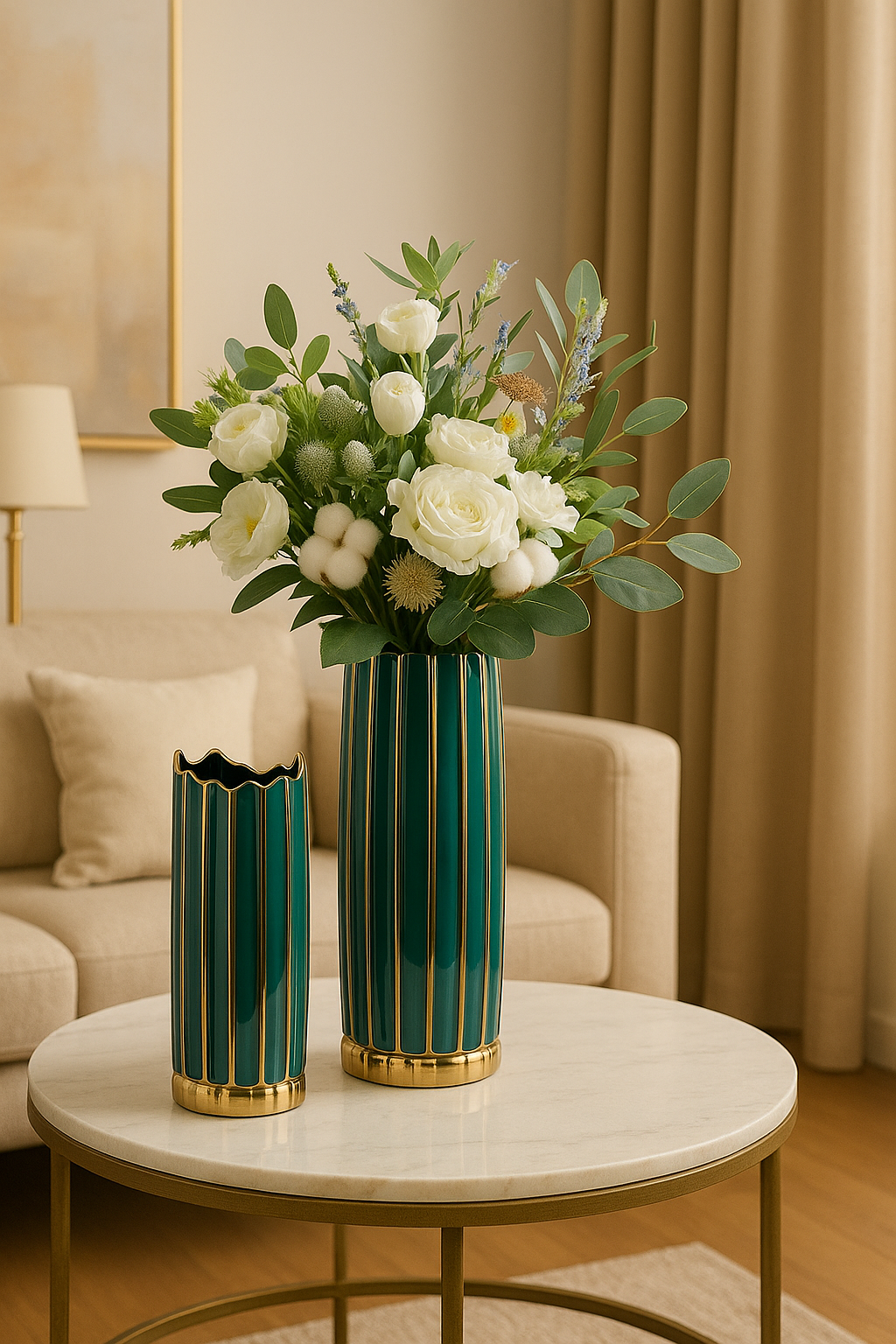 Vase en céramique contemporaine “Aurora”