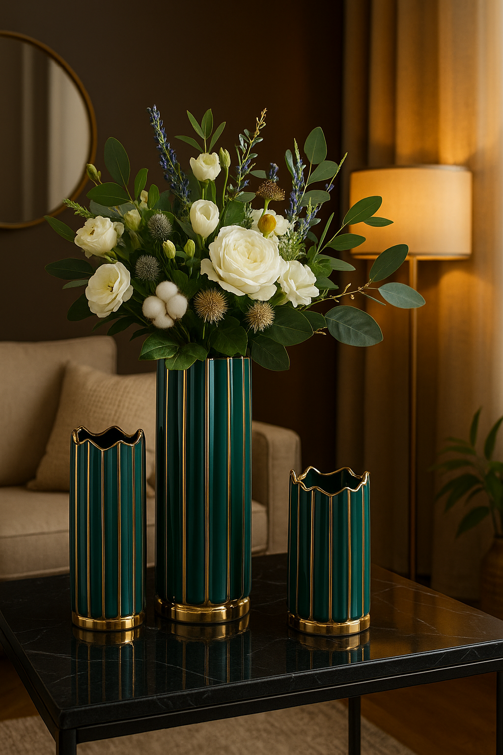 Vase en céramique contemporaine “Aurora”