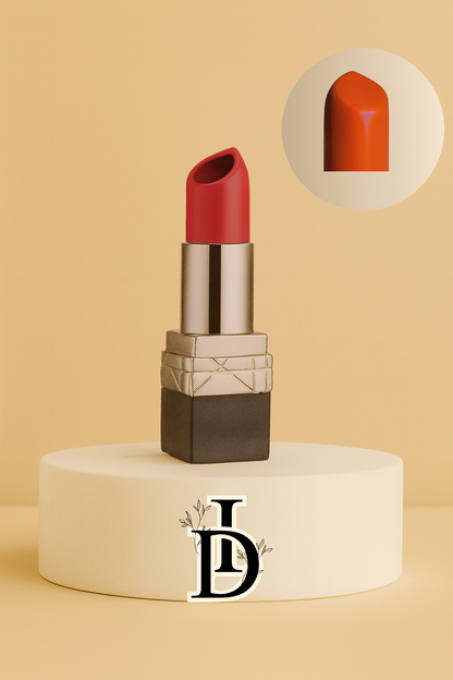 Vase en céramique forme rouge à lèvres