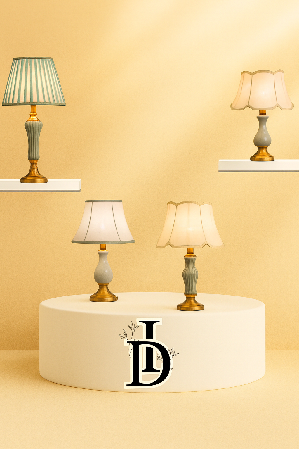 Lampe de Chevet Moderne en Céramique